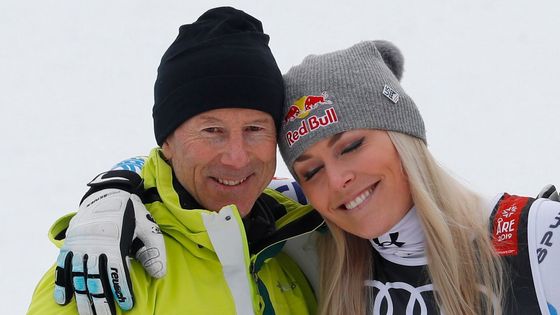 Na poslední závod Lindsey Vonnové se do Aare přišel podívat také legendární Švéd Ingemar Stenmark.