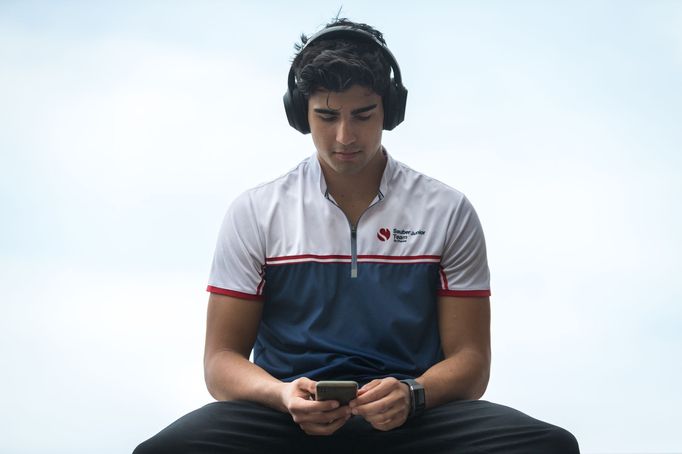 Juan Manuel Correa, pilot týmu F2 Sauber Junior Team by Charouz