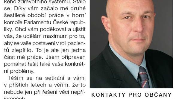 Senátor a stínový ministr zdravotnictví ODS Tomáš Julínek.