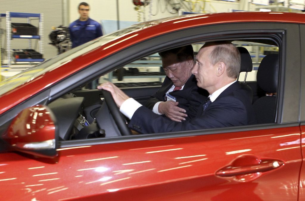 Rusko Putin Hyundai