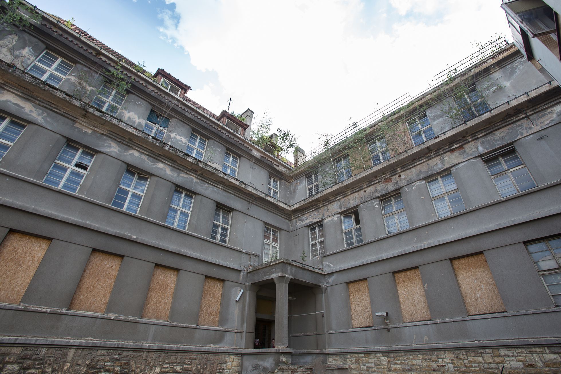 Prázdné domy Praha