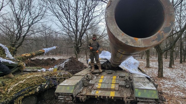 Rozhodne mobilní palebná síla. Na Ukrajině se schyluje k velkým tankovým bitvám; Zdroj foto: Reuters