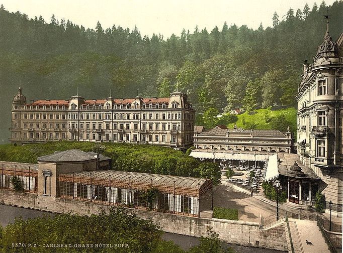 Česko a Slovensko na historických fotochromových snímcích, pořízených kolem roku 1900