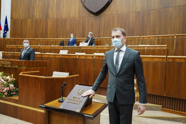 Nový slovenský premiér Igor Matovič