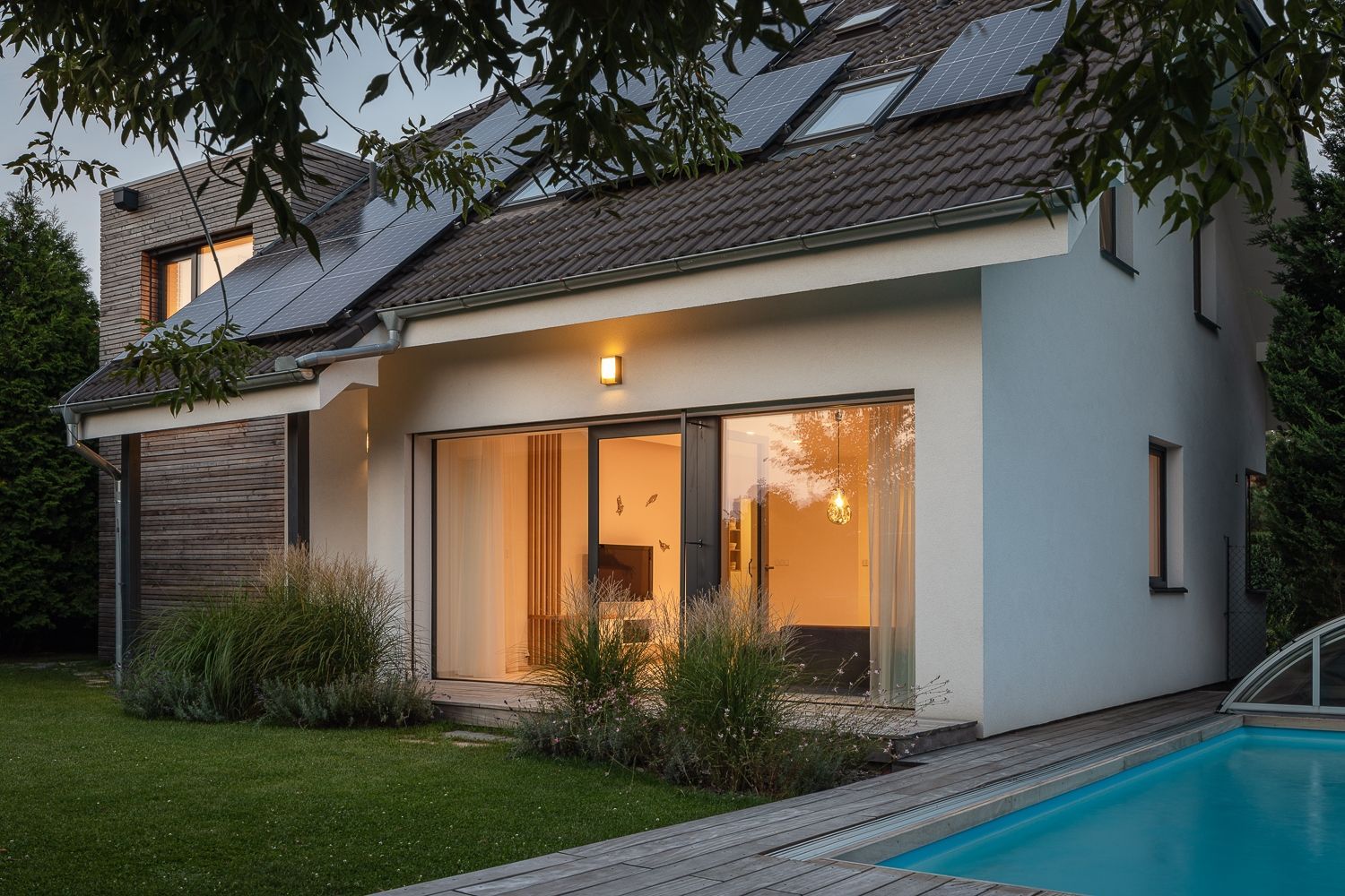 Přístavba domu v Šestajovicích