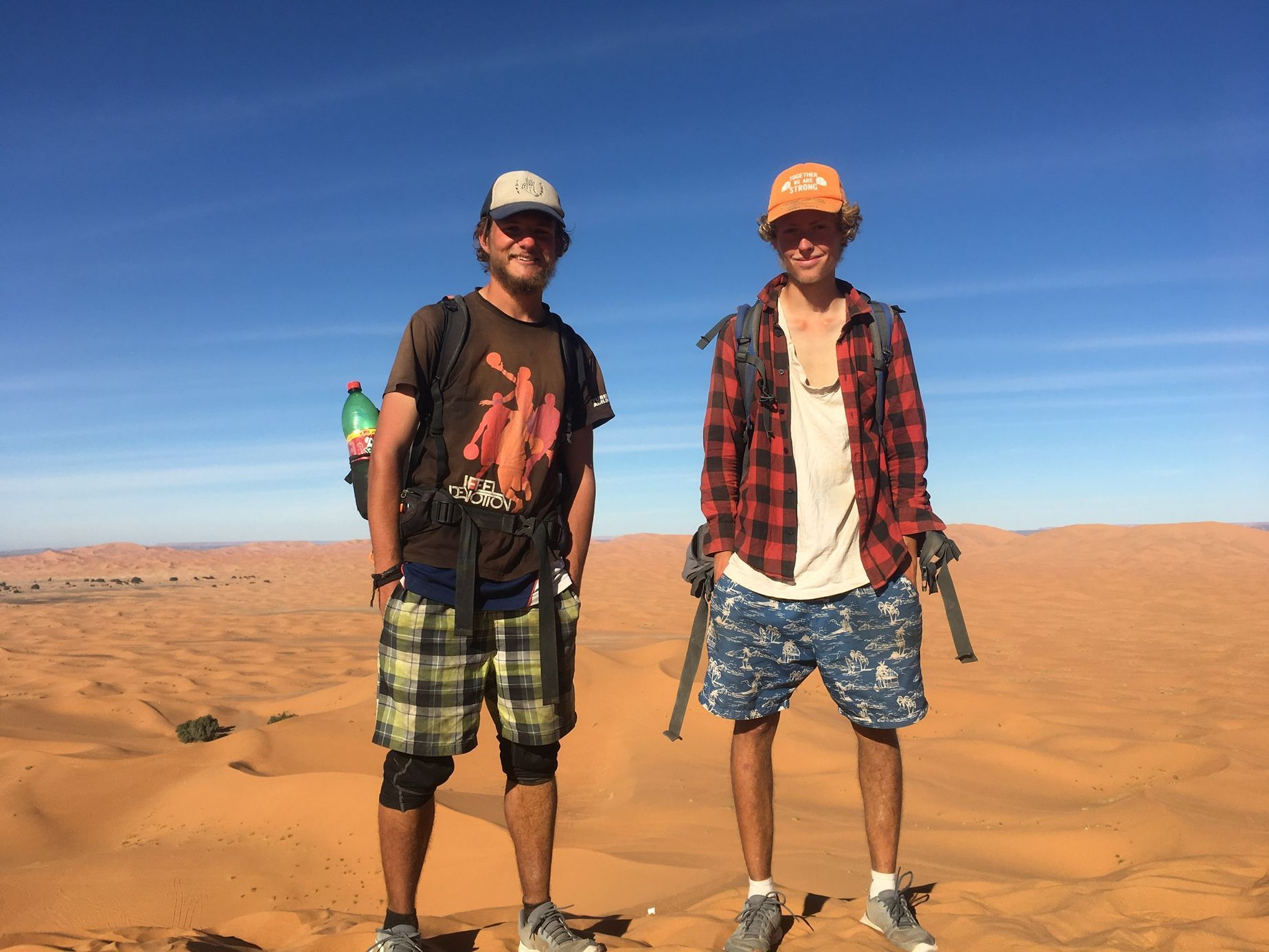 Vagabundi na cestách, Sahara, cestování