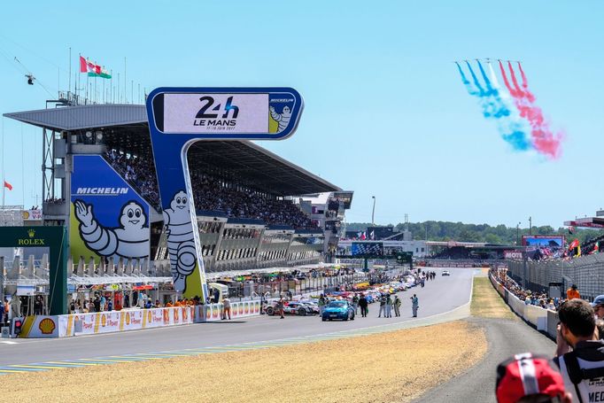 24 hodin Le Mans 2017: start