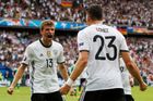 Euro 2016, Německo-Severní Irsko: Mario Gómez a Thomas Müller