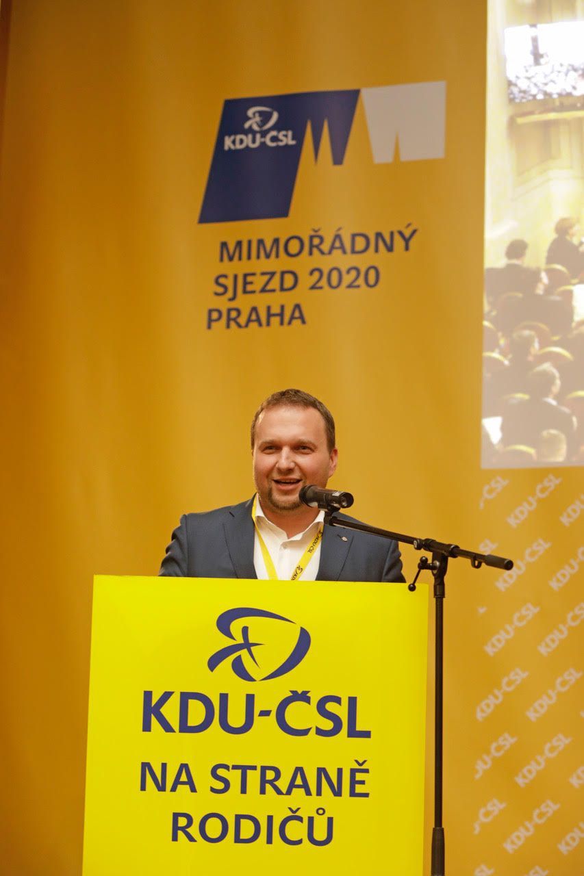 Marian Jurečka, sjezd KDU-ČSL, 25. 1. 2020