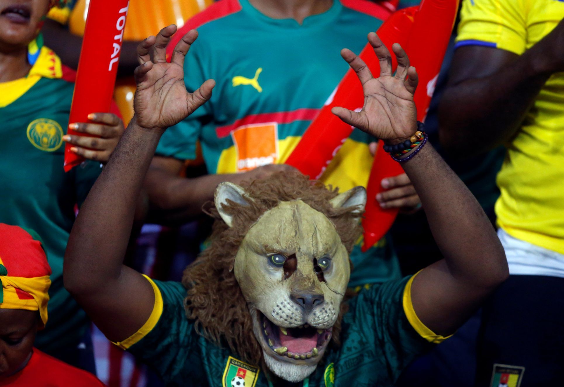 Fanoušci na Africkém poháru národů 2017