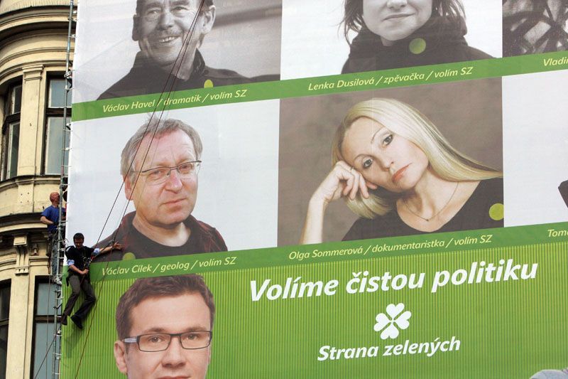 Předvolební kampaň - Zelení
