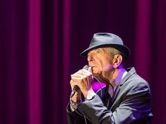 Leonard Cohen v Praze roku 2013.