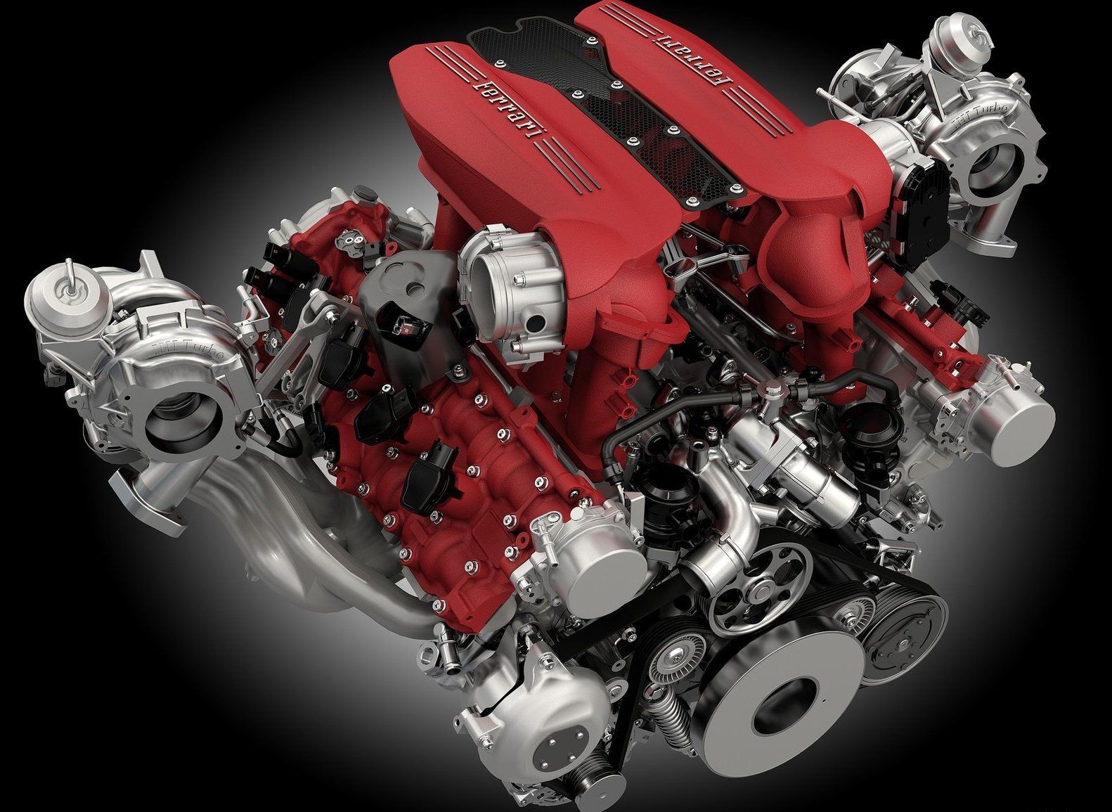Ferrari 488 GTB - motor