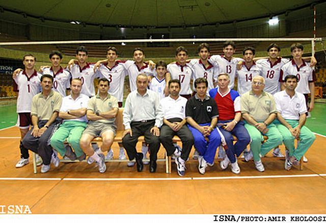 Írán USA volejbal
