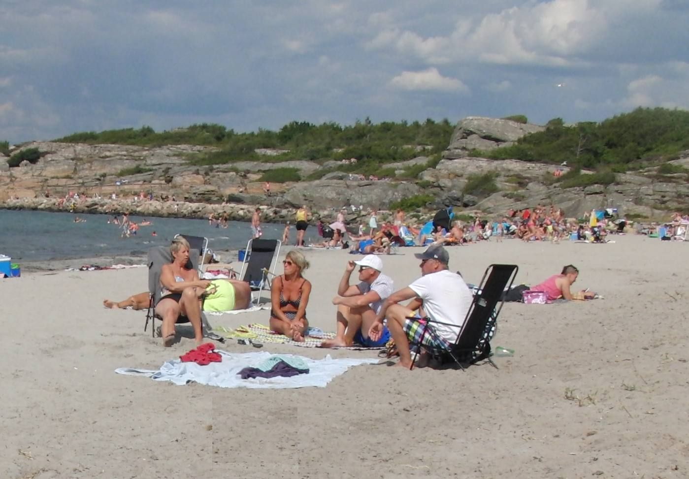 Rekordní vedra ve Skandinávii, červenec 2014