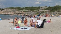 Rekordní vedra ve Skandinávii, červenec 2014