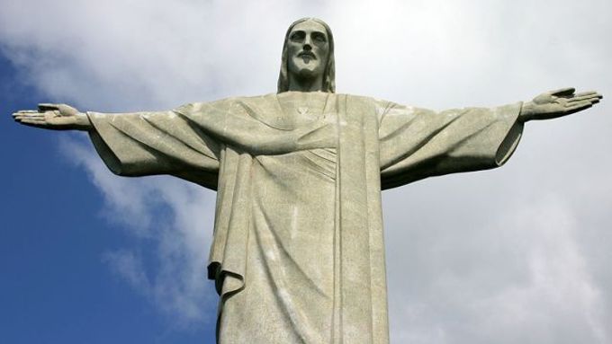 Obří socha Krista - symbol Rio ne Janeira