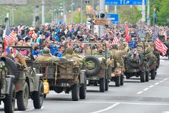 Plzeňské Slavnosti svobody vyvrcholily velkým vojenským konvojem