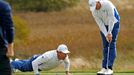 Lee Westwood a Jamie Donaldson na Ryder Cupu 2014