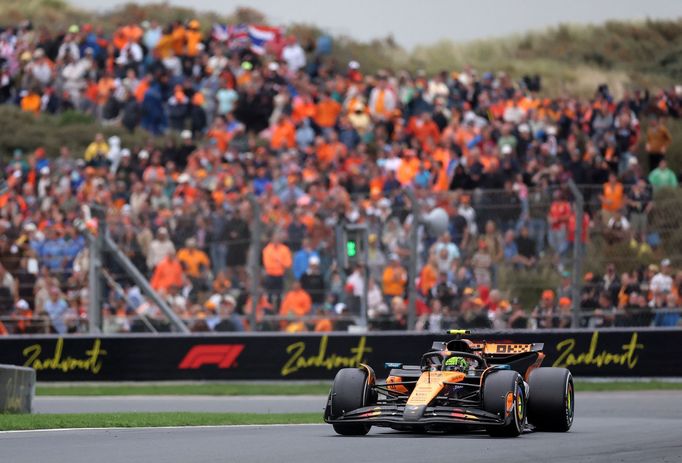 Lando Norris, McLaren ve VC Nizozemska F1 2025