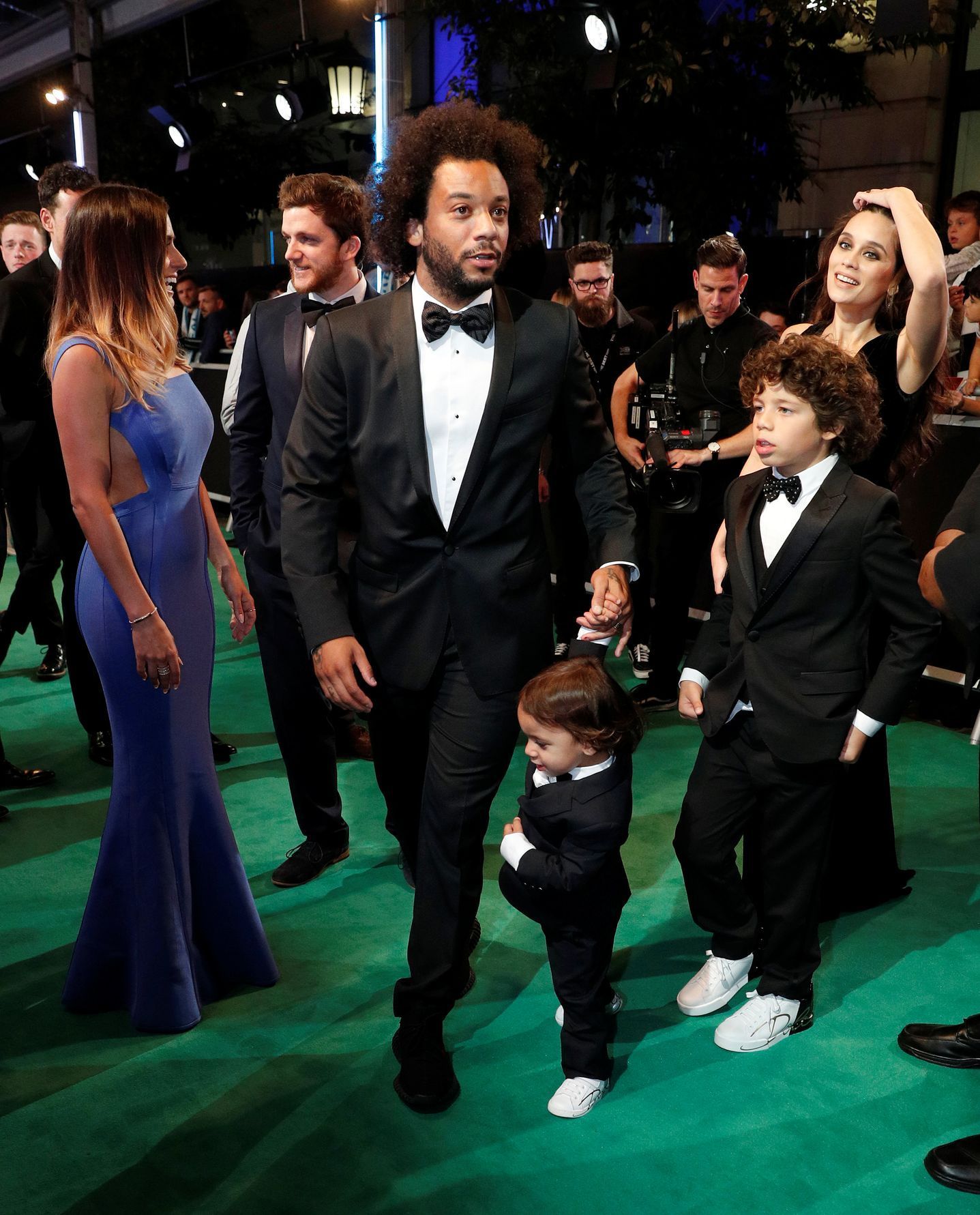 Marcelo z Realu Madrid i se svými syny