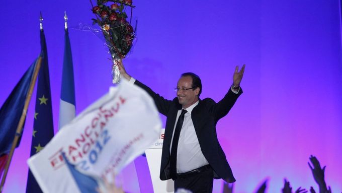 Francois Hollande, vítěz voleb a nový francouzský prezident.