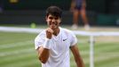 Carlos Alcaraz ve finále Wimbledonu