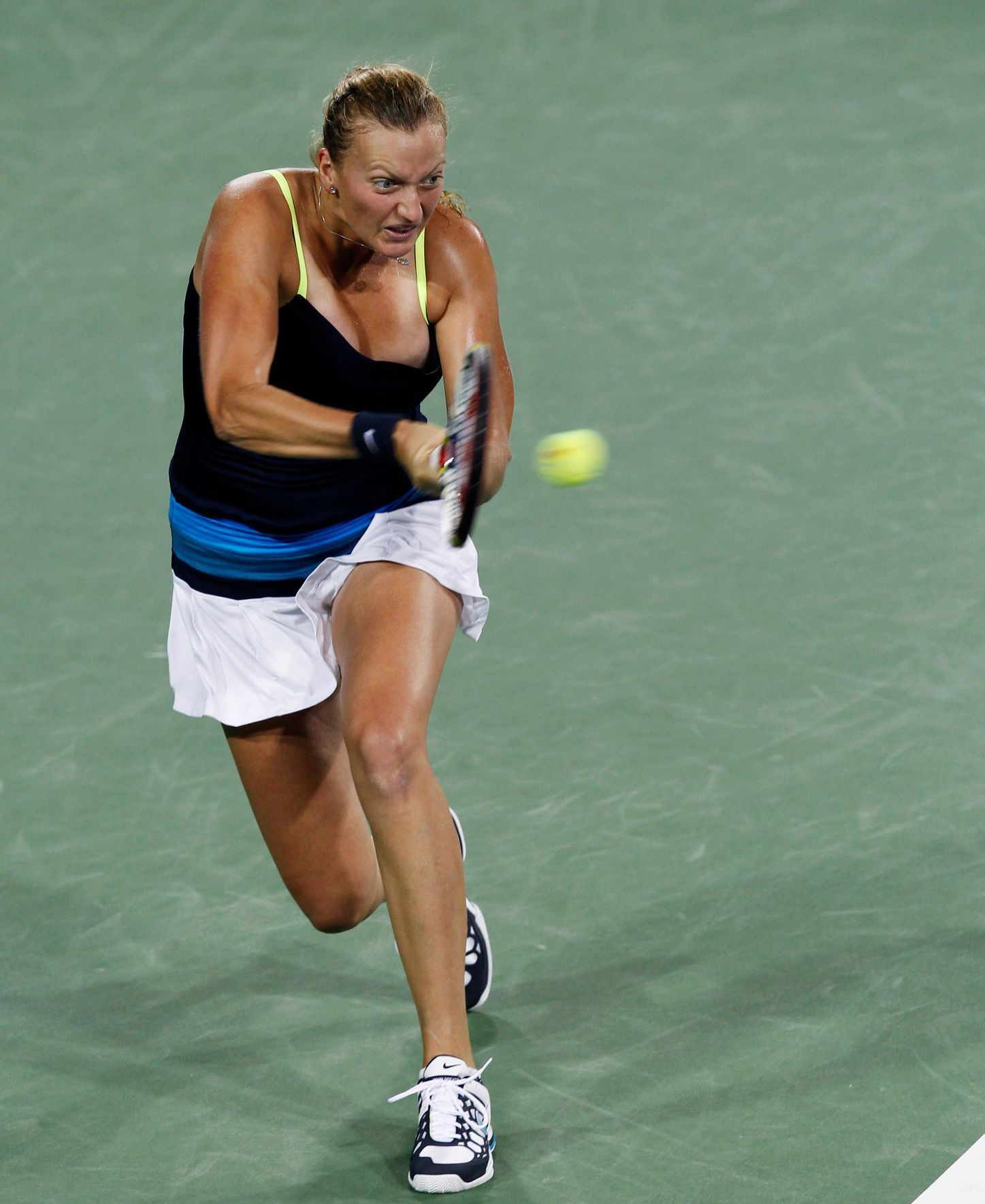 Petra Kvitová po osmi zápasech podlehla Kerberové