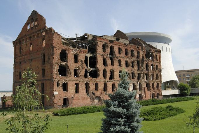 Russia. Volgograd. A memorial complex - Museum-panorama Stalingrad battle.