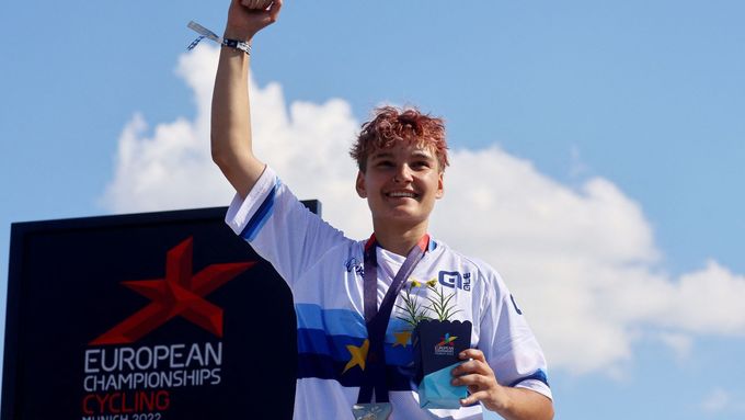 Iveta Miculyčová po vítězství na loňském mistrovství Evropy