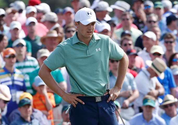 Jordan Spieth na golfovém Masters 2014