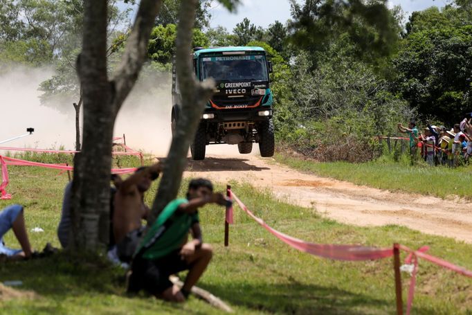 Rallye Dakar 2017, 1. etapa: Ton Van Genugten, Iveco