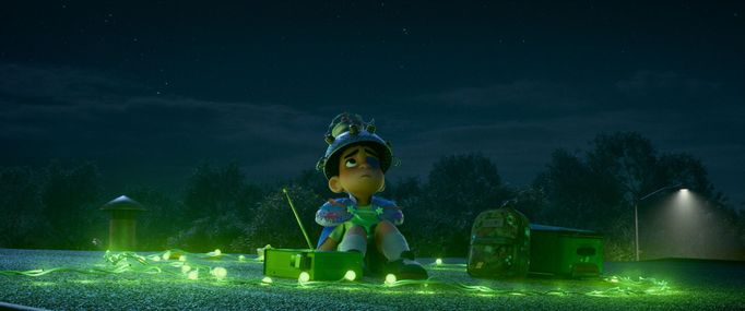 Z animovaného filmu Elio, v němž se chlapec tohoto jména, smolař s bujnou fantazií, nedopatřením ocitne na palubě kosmického plavidla vyspělých civilizací vesmíru.