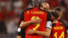 Belgie - Maroko, fotbalové MS v Kataru  2022, Romelu Lukaku