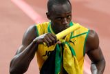 Usain Bolt, který v Londýně získal tři zlaté medaile, je známým fanoušekm Manchesteru United. Druhdy dokonce poučoval i někdejší hvězdu "Rudých ďáblů" Cristiana Ronalda, jak být ve sprintu co nejrychlejší.