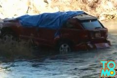 Batole zázračně přežilo čtrnáct hodin v autě v ledové řece