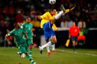 Brazílii od blamáže zachránil gólem v závěru Alvés