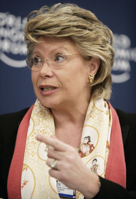 Viviane Reding, eurokomisařka