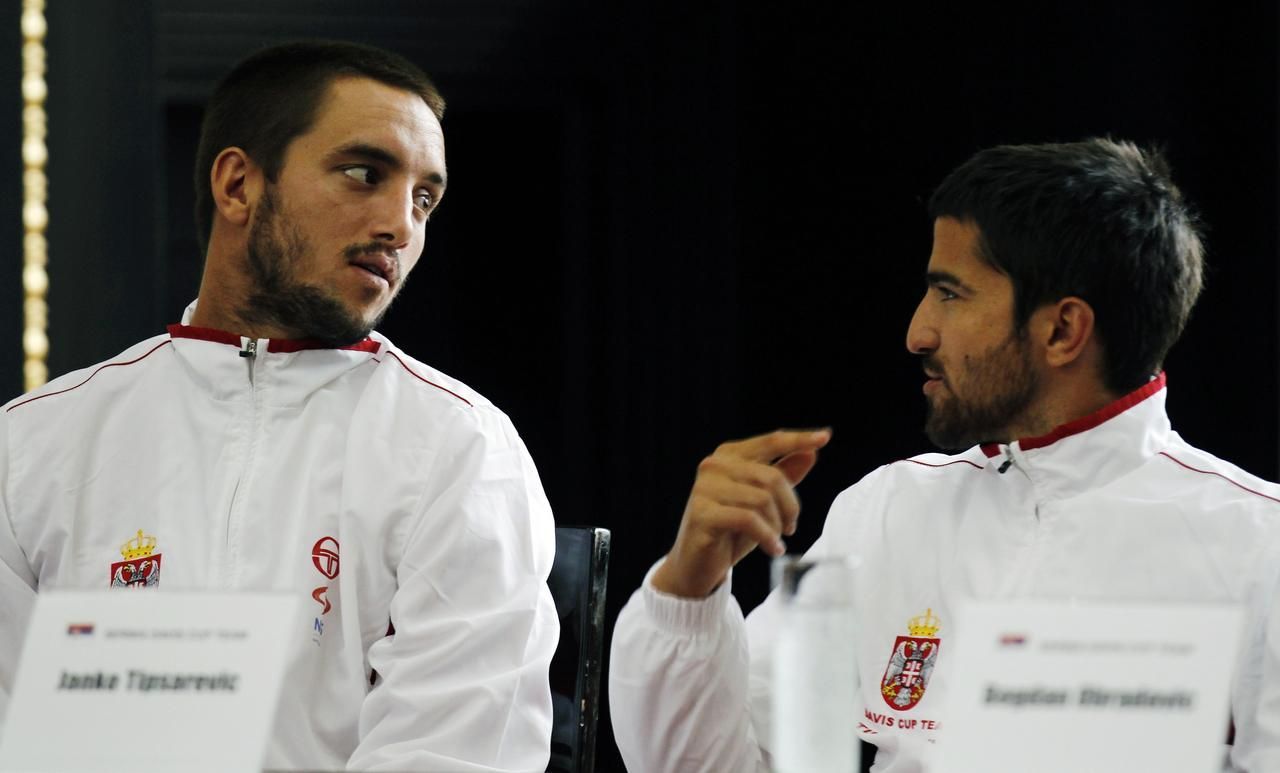 Losování Davis Cupu: Troicki, Tipsarevič