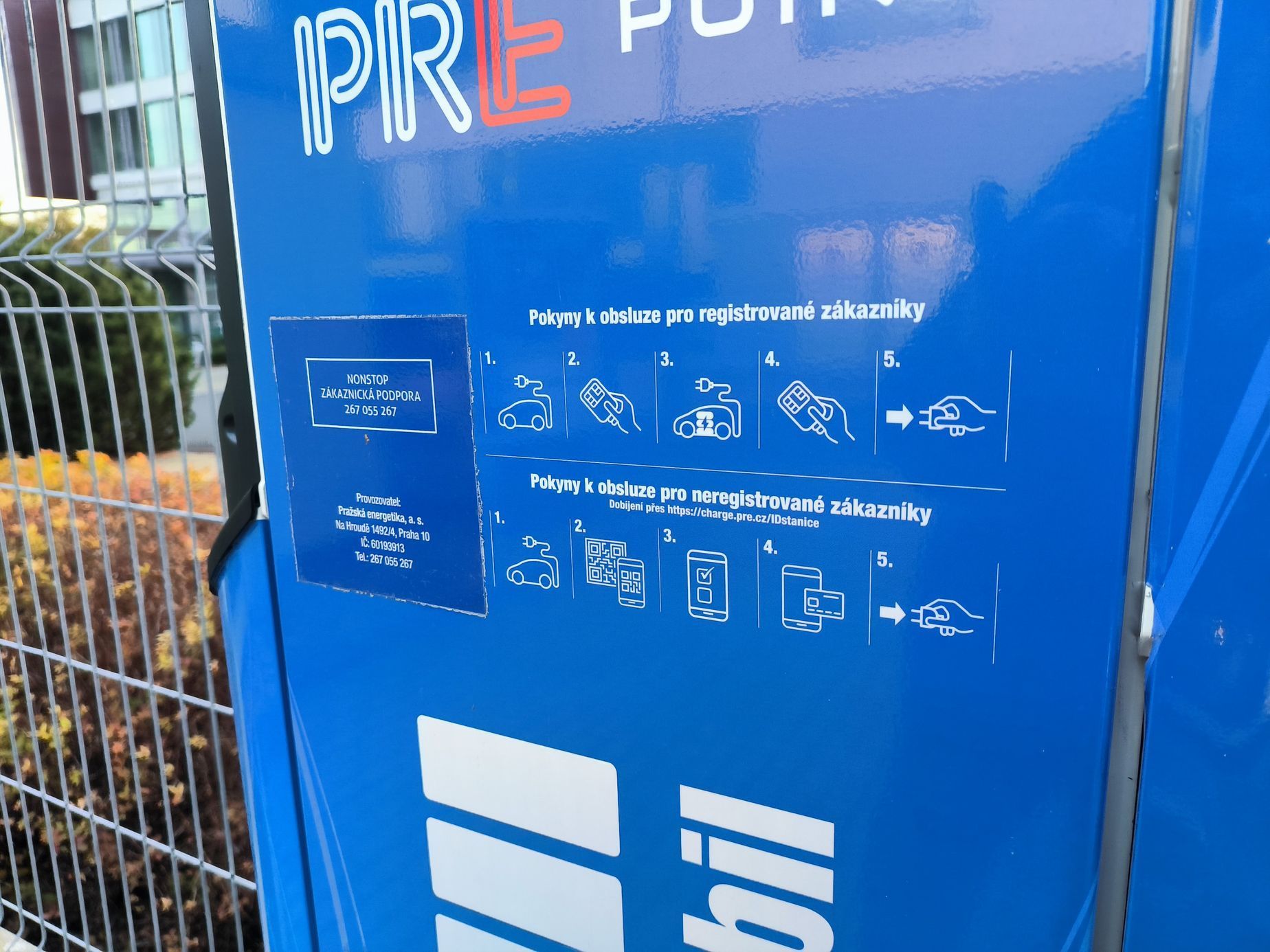 Nabíjecí stanice elektromobilů