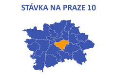 Dopravní situace v době stávky - Praha 10