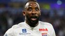 Soccer Football - Ligue 1 - Olympique Lyonnais v Caen - Groupama Stadium, Lyon, France - May 18, 2019   Lyon's Moussa Dembele celebrates scoring their third goal      REU