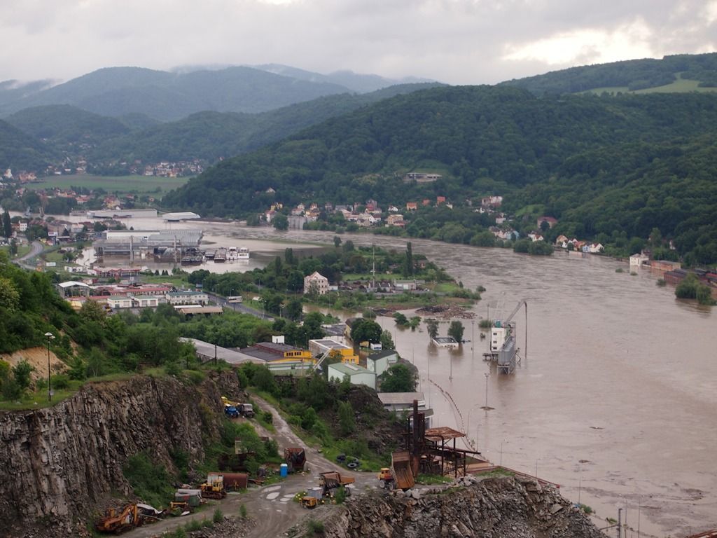 Povodeň červen 2013 - Ústí nad Labem