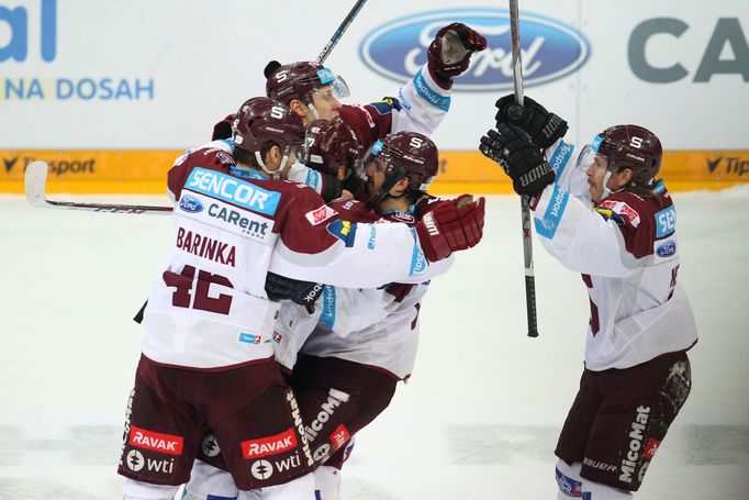 Finále TELH Sparta-Liberec: radost Sparty