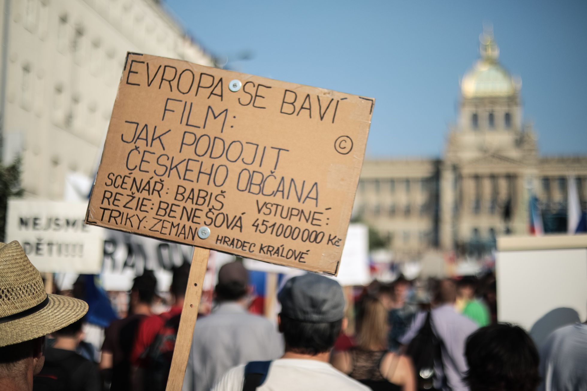 Druhá demonstrace proti Benešové a Babišovi na Václavském náměstí, Milion chvilek, 4. 6. 2019