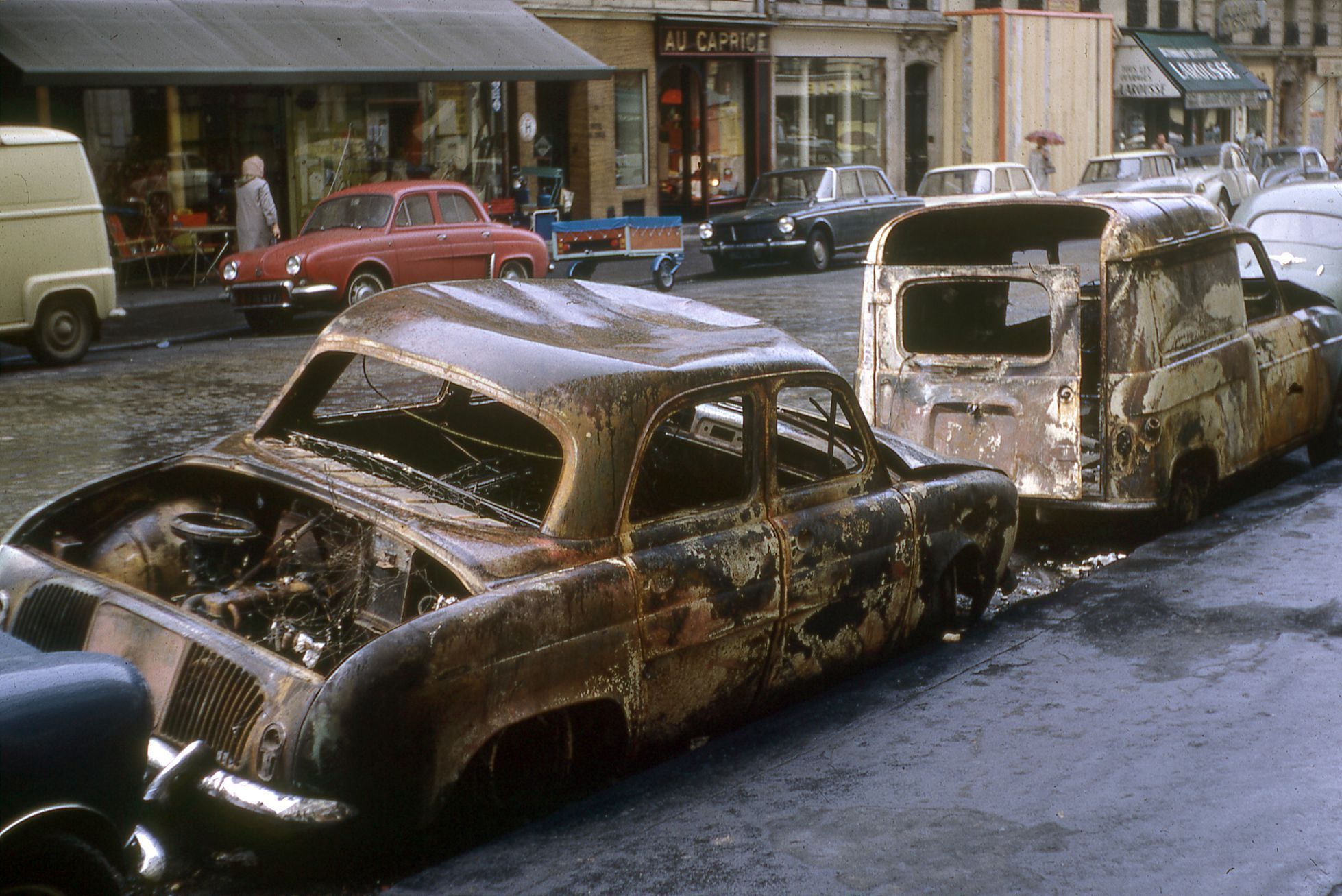 Paříž 1968 studentské nepokoje