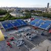 Paříž před olympiádou z dronu: Parc Urbain La Concorde