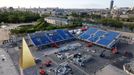 Paříž před olympiádou z dronu: Parc Urbain La Concorde