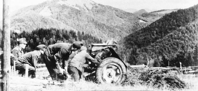 Karpatsko-dukelská operace. Podzim, 1944.