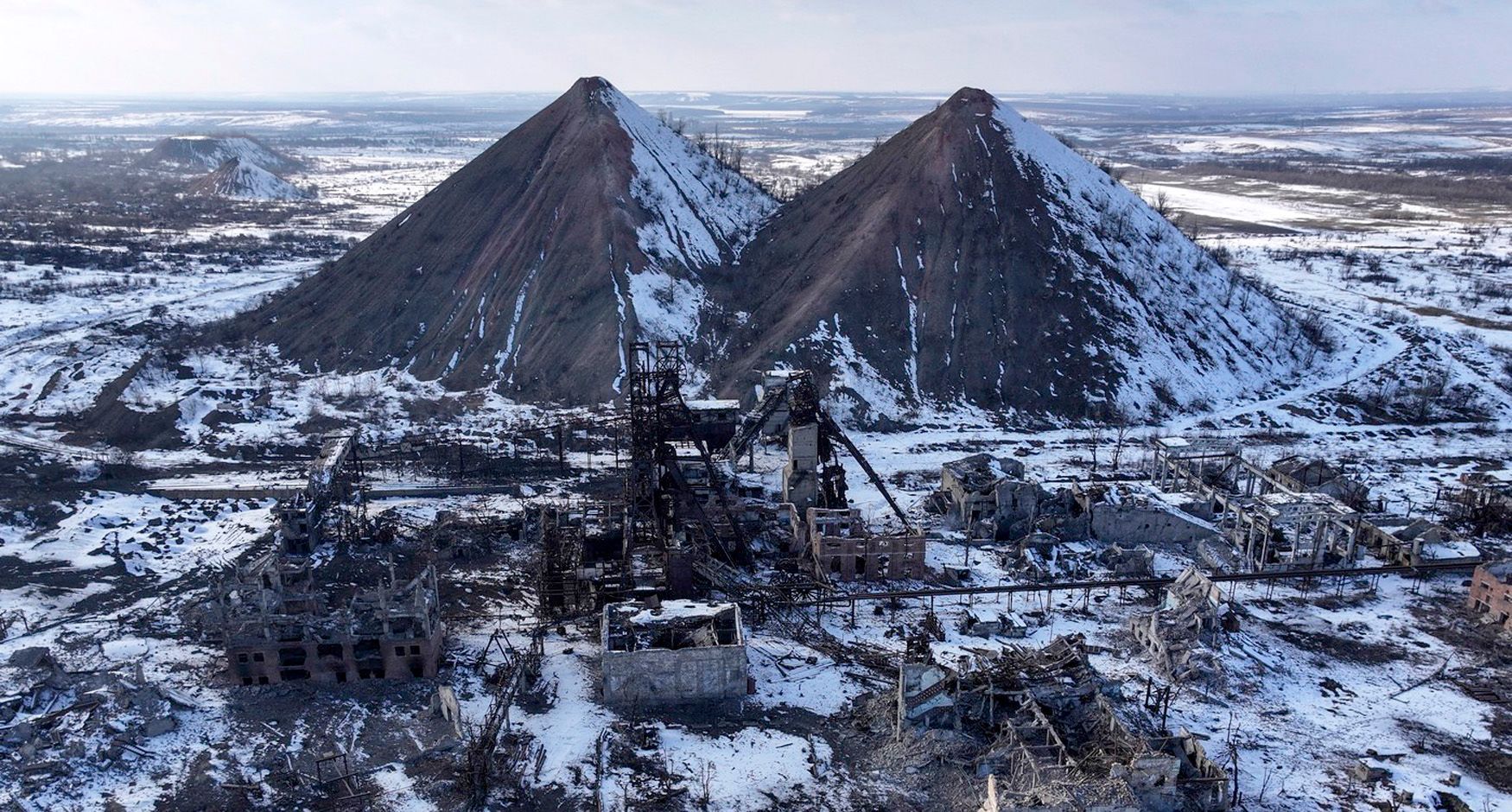 Donbas, uhlí, Ukrajina, důl